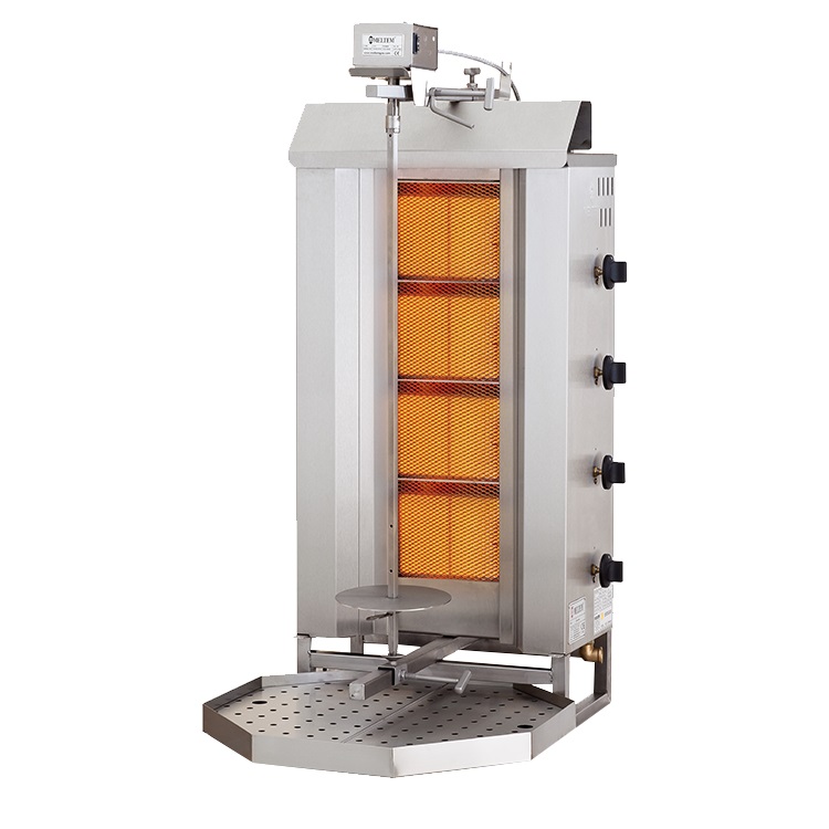 Opiekacz kebab gyros gazowy Meltem MD-4