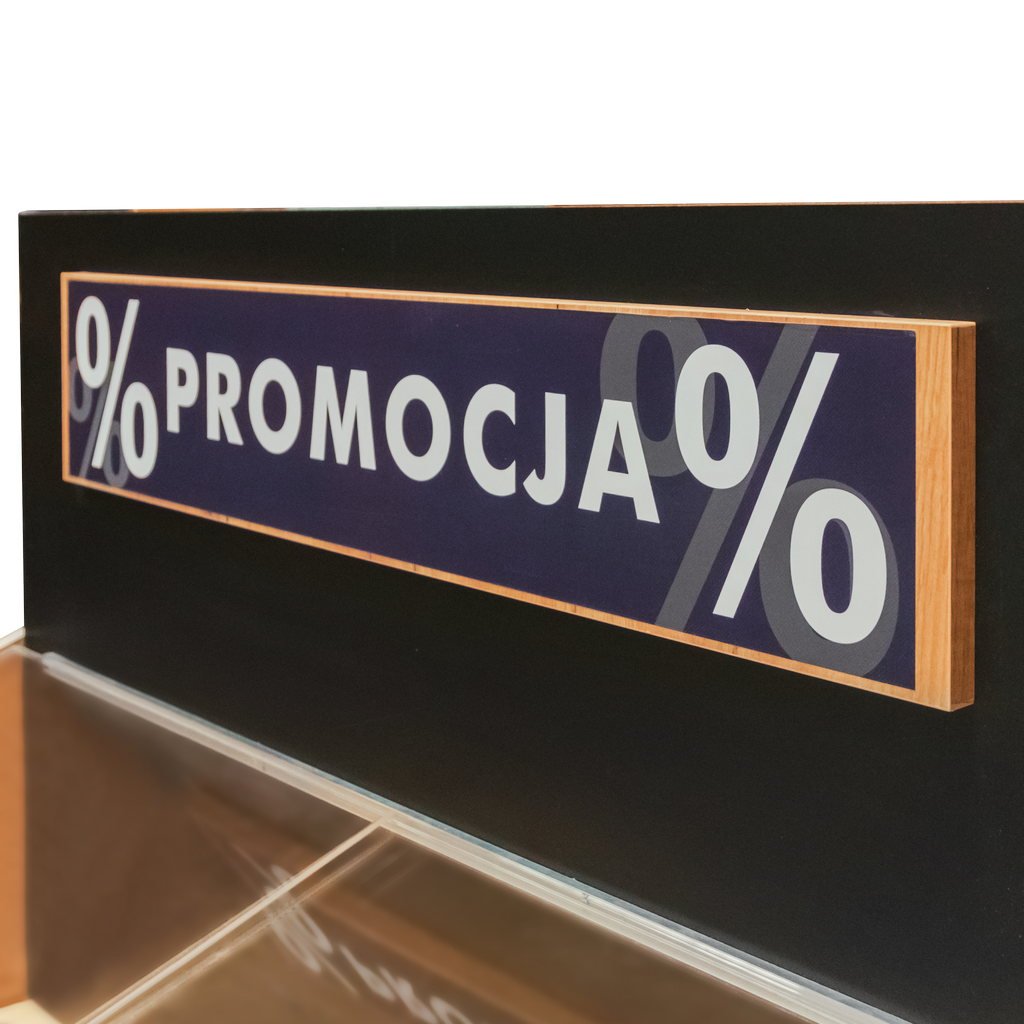 Baner promocja na regale na pieczywo