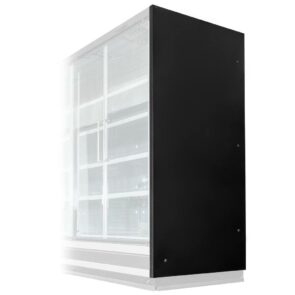 Zdjęcie produktu: Bok regału chłodniczego Mega-M HUGO G-85 cm H-204 cm prawy