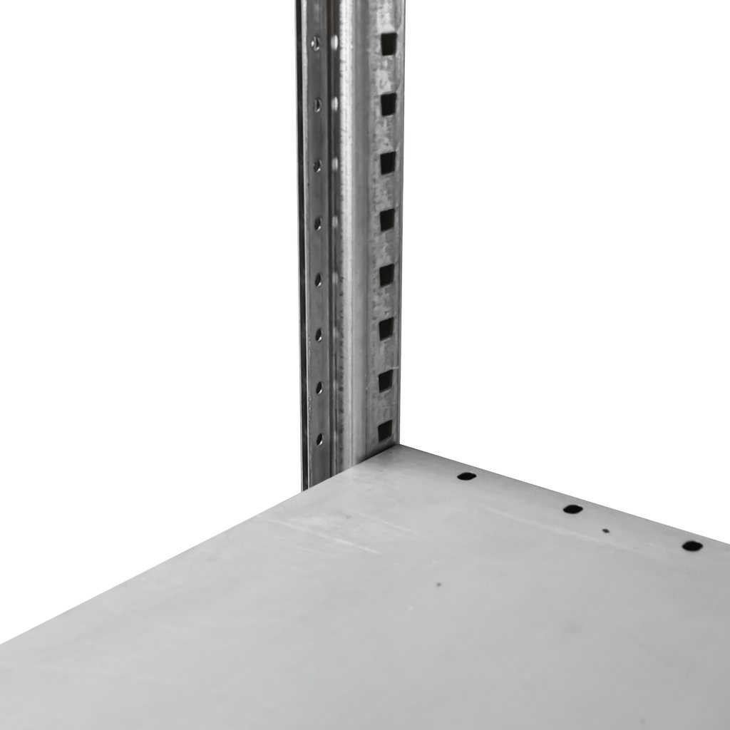 Regał magazynowy 5-półkowy STOW H-275 cm L-133.5 cm G-60 cm moduł bazowy