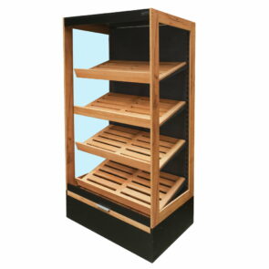 Zdjęcie produktu: Regał na pieczywo Mega-M H-205 cm L-106.5 cm G-70 cm dąb kraft