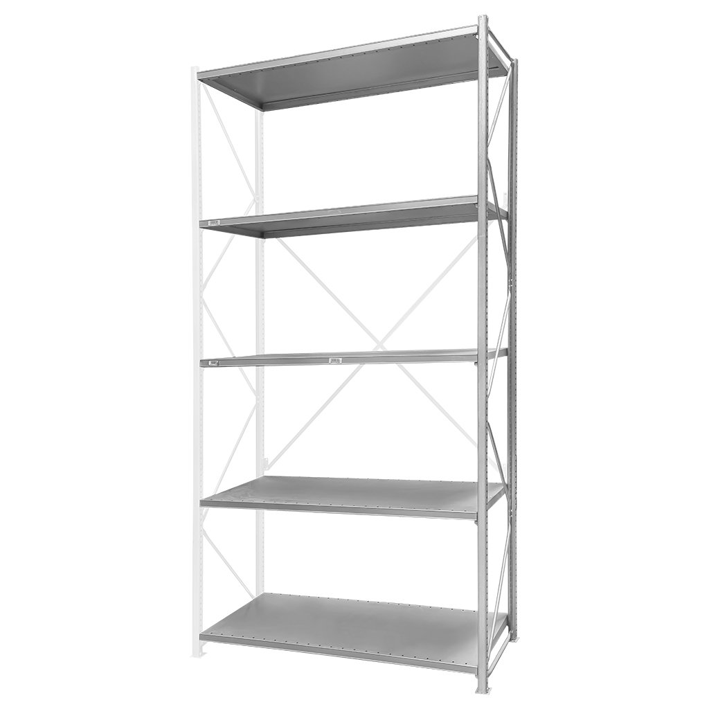 Regał magazynowy 5-półkowy STOW H-275cm L-130 cm G-60 cm moduł dostawny