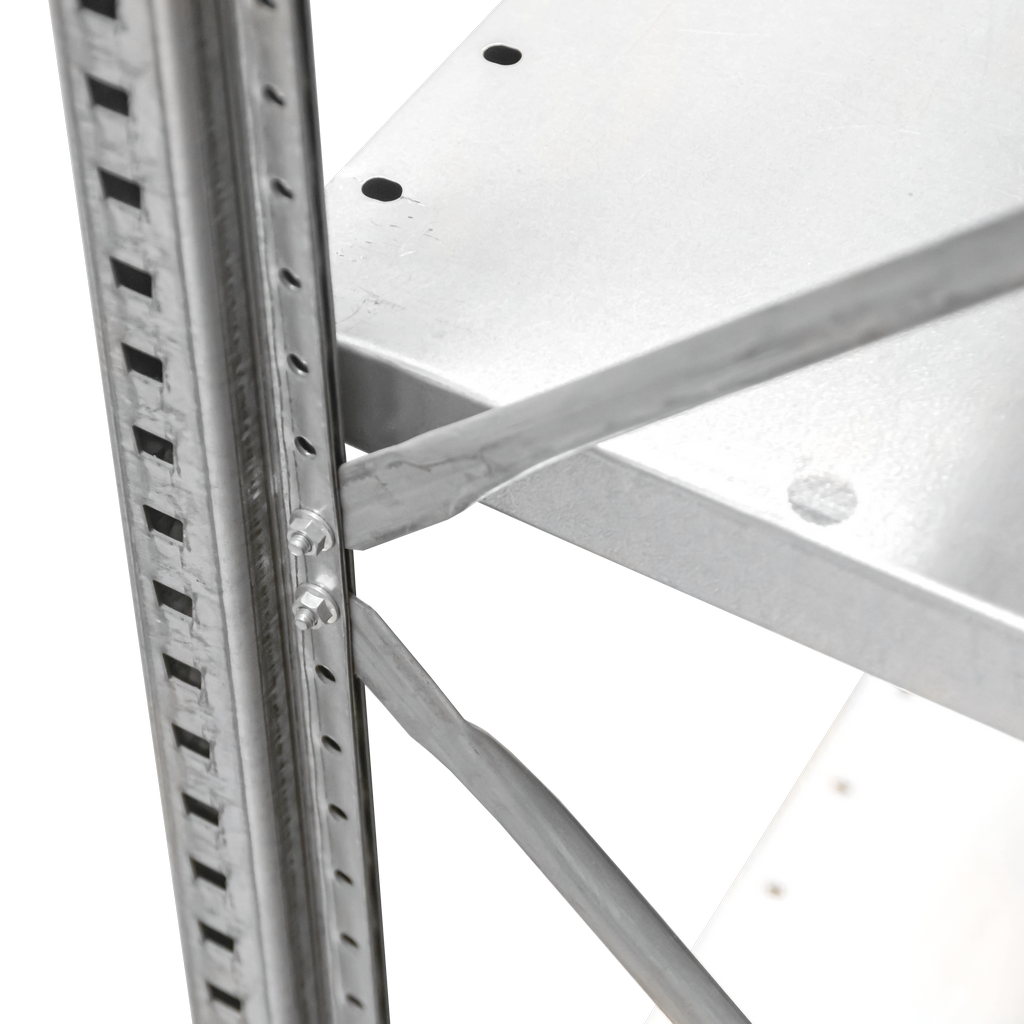 Regał magazynowy 5-półkowy STOW H-275cm L-130 cm G-60 cm moduł dostawny