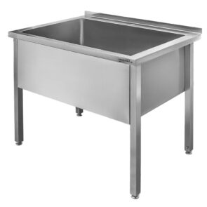 Zdjęcie produktu: Basen gastronomiczny spawany jednokomorowy Mega-M 100x70x85 cm stal nierdzewna