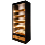 Zdjęcie produktu: Regał na pieczywo otwarty Mega-M H-205 cm L-100 cm G-58 cm dąb kraft