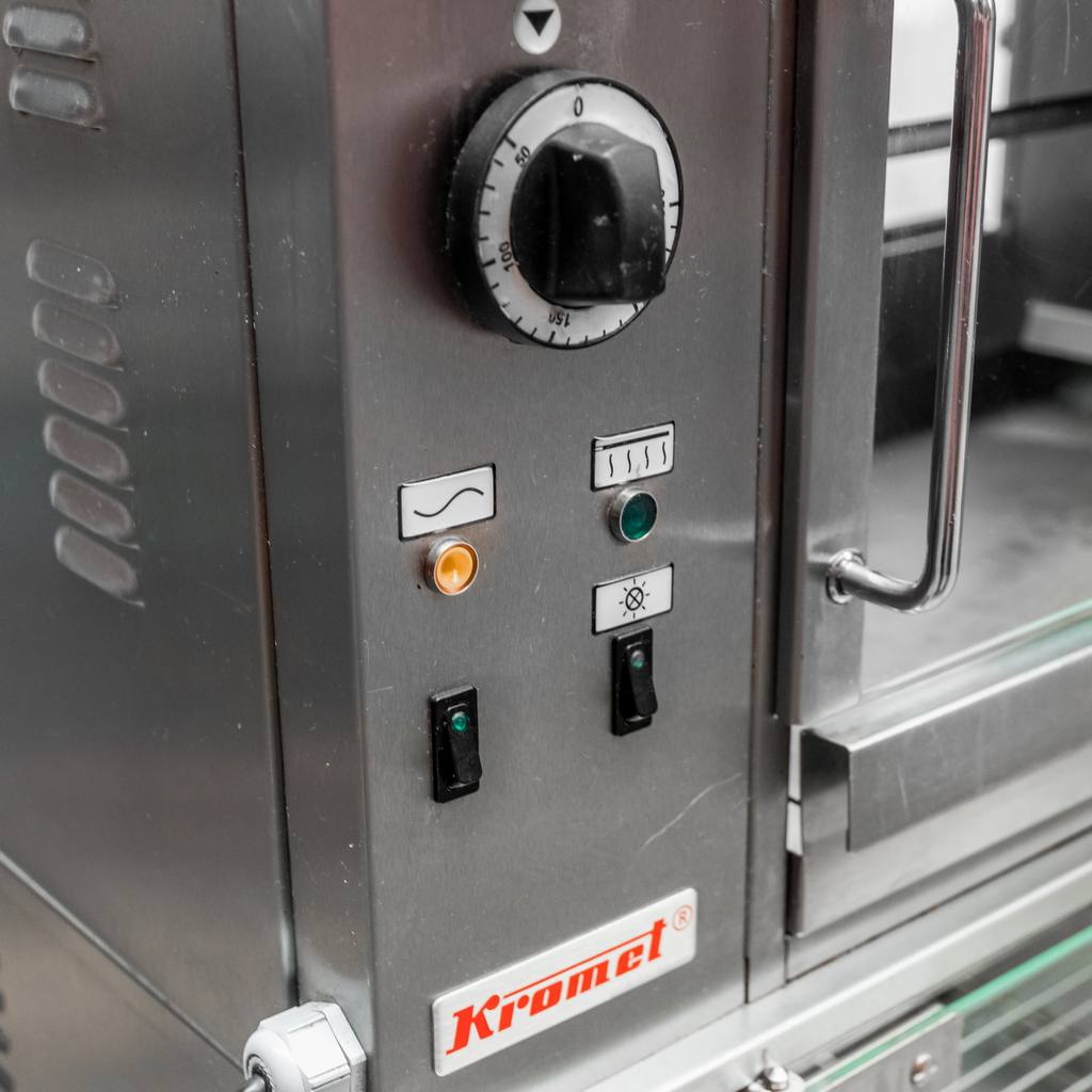 regulacja temperatury w rożnie elektrycznym Kromet