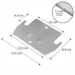 Zdjęcie produktu: Podkładka poziomująca do słupa MGL MAGO HX 82 ocynk grubość 1,2 mm