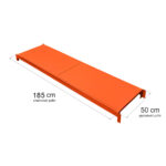 Zdjęcie produktu: Półka do regału magazynowego Mega-M FORTIS LIGHT L-185 cm G-50 cm