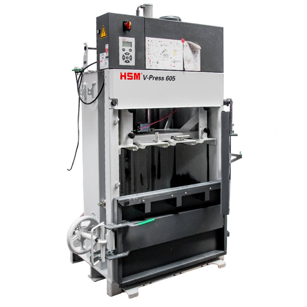 Belownica prasa do makulatury HSM V-Press 605