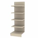 Zdjęcie produktu: Regał sklepowy MAGO przyścienny H-210 cm L-61.5 cm moduł dostawny kremowy