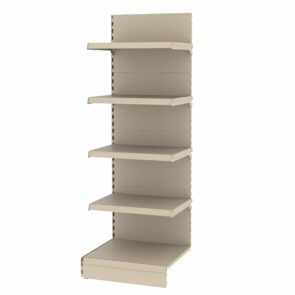 Zdjęcie produktu: Regał sklepowy MAGO przyścienny H-210 cm L-61.5 cm moduł dostawny kremowy