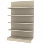 Zdjęcie produktu: Regał sklepowy MAGO przyścienny H-210 cm L-134.5 cm moduł dostawny kremowy