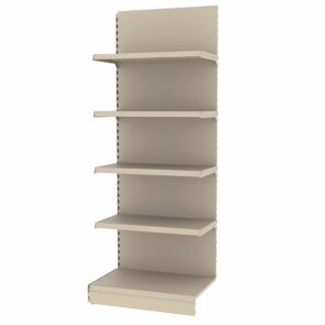 Zdjęcie produktu: Regał sklepowy MAGO przyścienny H-210 cm L-81.5 cm moduł dostawny kremowy