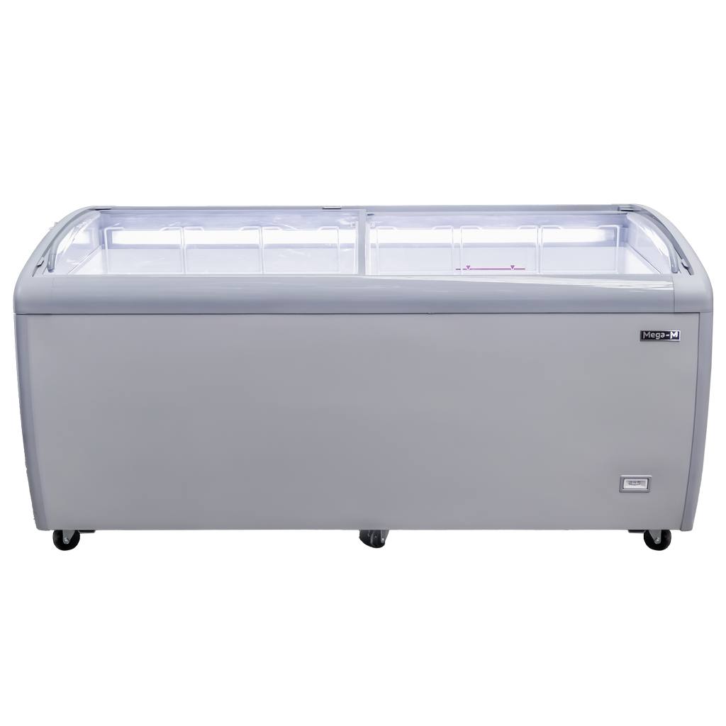 Zamrażarka skrzyniowa przeszklona 430L Mega M YETI X180