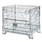 Zdjęcie produktu: Pojemnik siatkowy gitterbox Mega-M 114x84x98 cm kosz metalowy składany