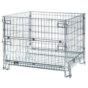 Zdjęcie produktu: Pojemnik siatkowy gitterbox Mega-M 125x105x98 cm kosz metalowy składany