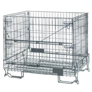 Zdjęcie produktu: Pojemnik siatkowy gitterbox Mega-M 120x90x102 cm kosz metalowy składany