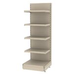 Zdjęcie produktu: Regał sklepowy MAGO szczytowy H-170 cm L-63 cm kremowy
