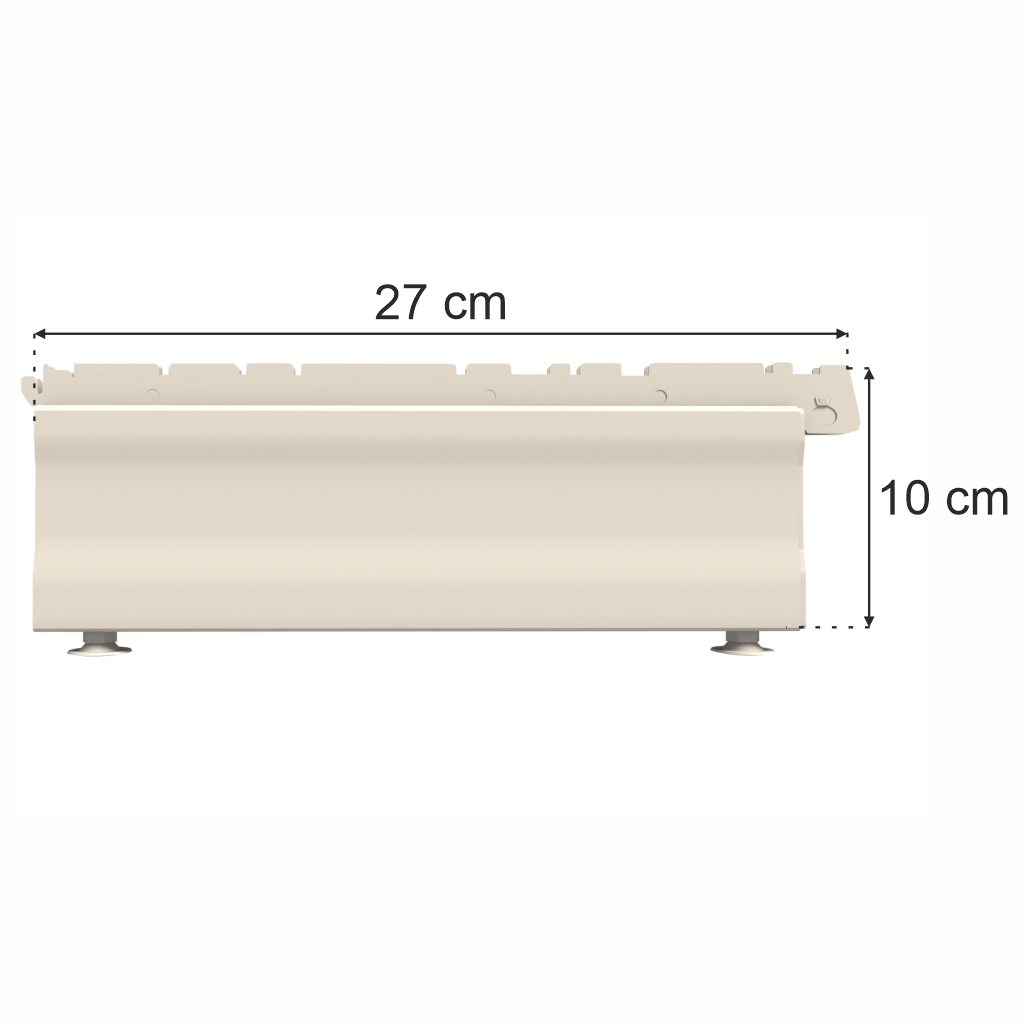 stopa do regału sklepowego 27 cm