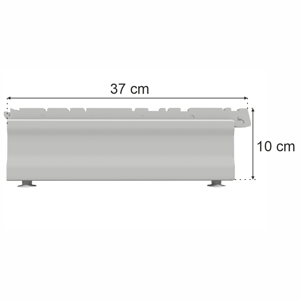 stopa do regału sklepowego 37 cm