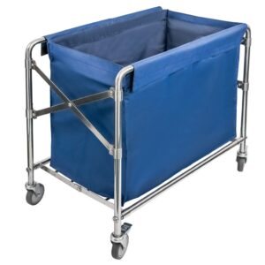 Wózek do sprzątania na pranie składany Mega-M 83x55x83 stal nierdzewna MTP001908