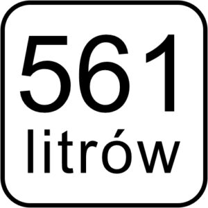 zamrażarka skrzyniowa 561L