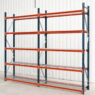 Regał magazynowy 5-półkowy MECALUX M7 H-250 cm L-145 cm G-50 cm moduł dostawny