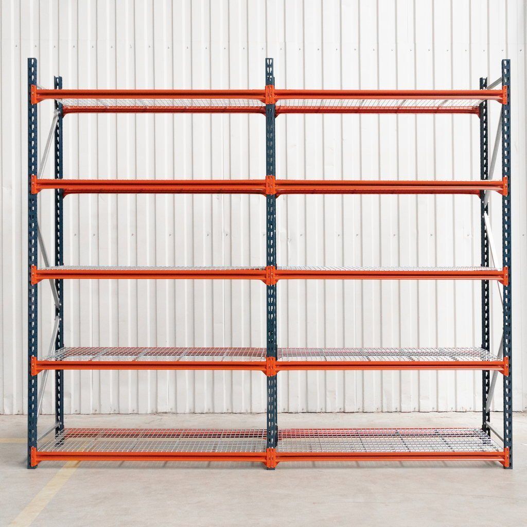 Regał magazynowy 5-półkowy MECALUX M7 H-250 cm L-145 cm G-50 cm moduł dostawny