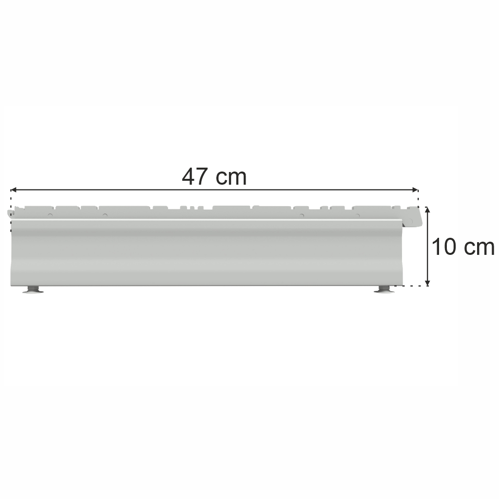 stopa do regału sklepowego 47 cm