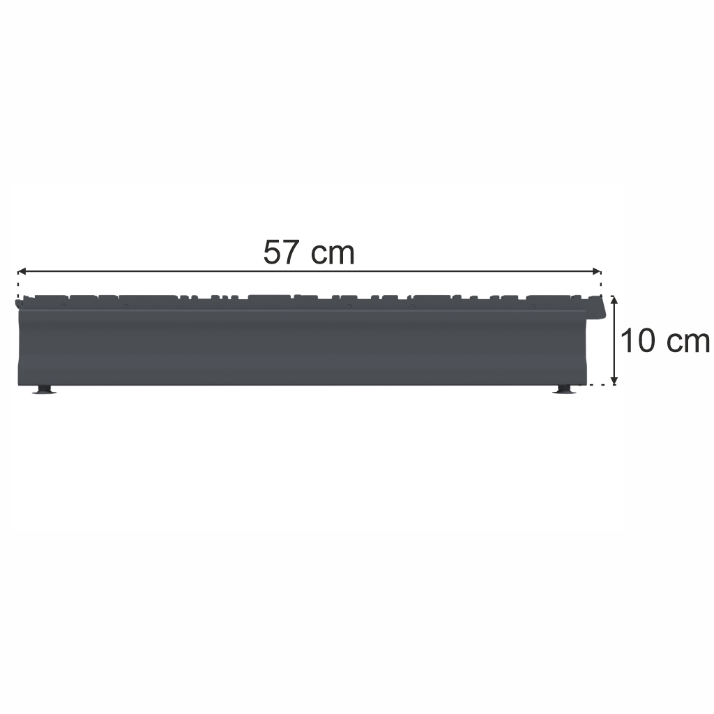 stopa do regału sklepowego 57 cm
