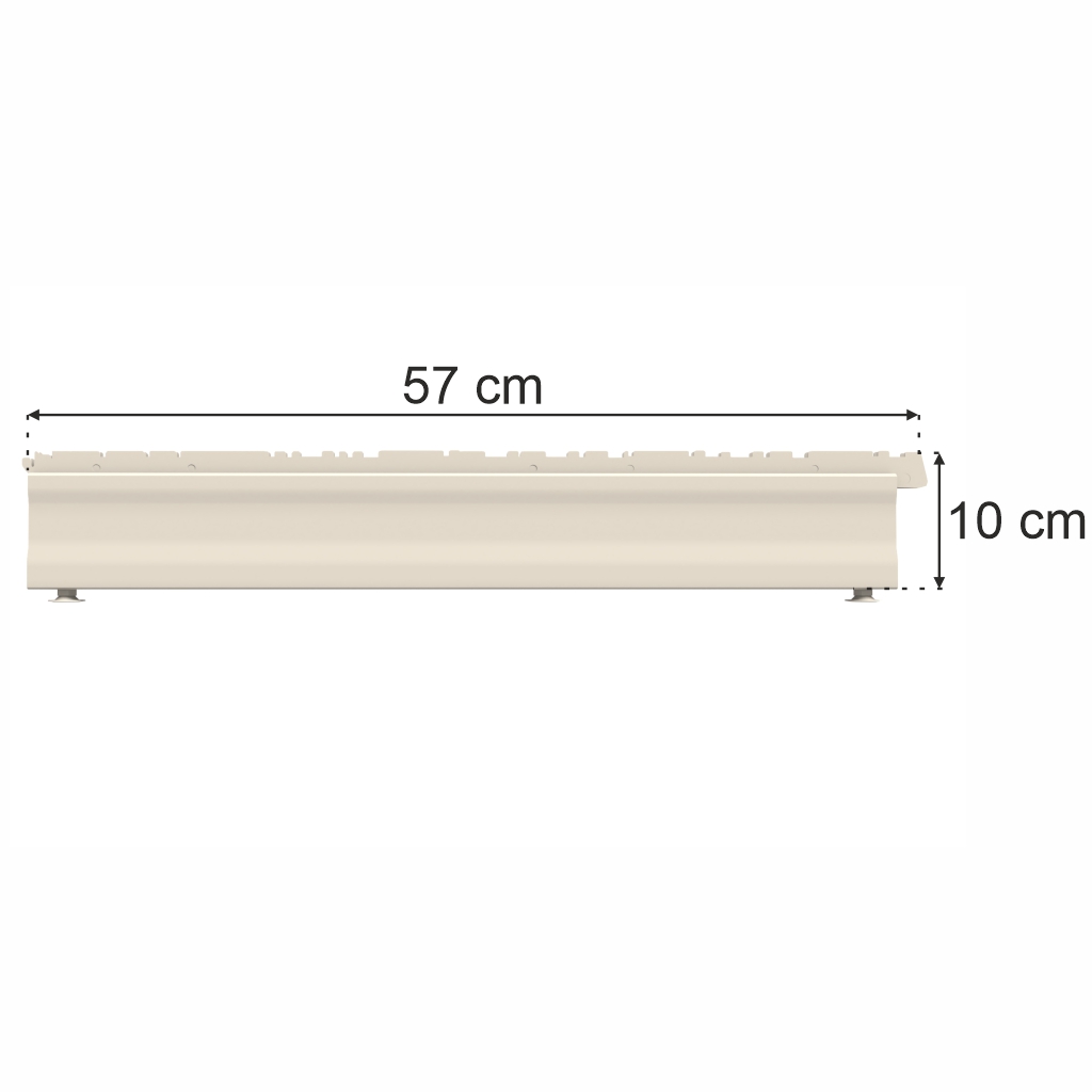 stopa do regału sklepowego 57 cm