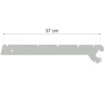 Zdjęcie produktu: Wspornik półki do regału sklepowego MAGO G-37 cm jasny szary