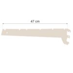 Zdjęcie produktu: Wspornik półki do regału sklepowego MAGO G-47 cm kremowy