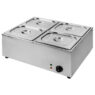 Bemar elektryczny stołowy Mega-M 4x12 GN 1,5 kW mtp000608