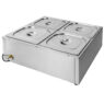 Bemar elektryczny stołowy Mega-M 4x12 GN 1,5 kW mtp000608