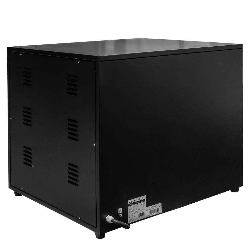 Piec do pizzy dwukomorowy Mega-M 89x79x75 cm HEP-2-MTP000653 tył