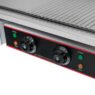 Płyta grillowa elektryczna 12 ryflowana+12 płaska Mega-M 4.4 kW mtp000603