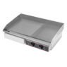 Płyta grillowa elektryczna 12 ryflowana+12 płaska Mega-M 4.4 kW mtp000603