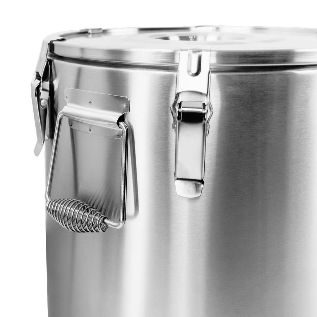 Termos gastronomiczny transportowy z kranem Mega-M UC 22L stal nierdzewna mtp000565