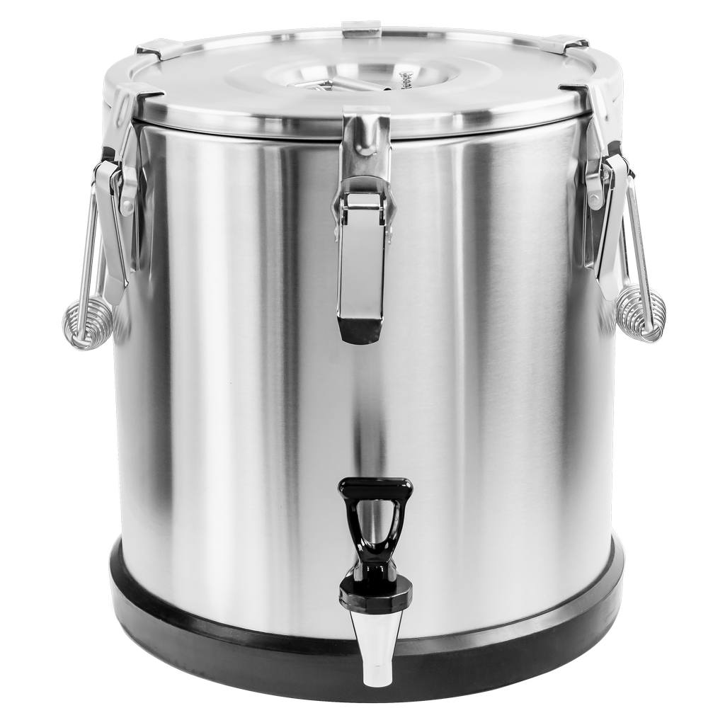 Termos gastronomiczny transportowy z kranem Mega-M UC 22L stal nierdzewna mtp000565