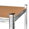 Regał magazynowy 4-półkowy 175 kg MTP002665 góra