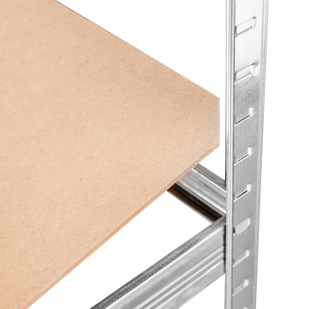 Regał magazynowy 4-półkowy 175 kg MTP002665 półka