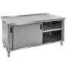 Stół gastronomiczny spawany z szafką Mega-M STSG150x60 stal nierdzewna MTP003215
