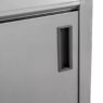 Stół gastronomiczny spawany z szafką Mega-M STSG150x60 stal nierdzewna MTP003215
