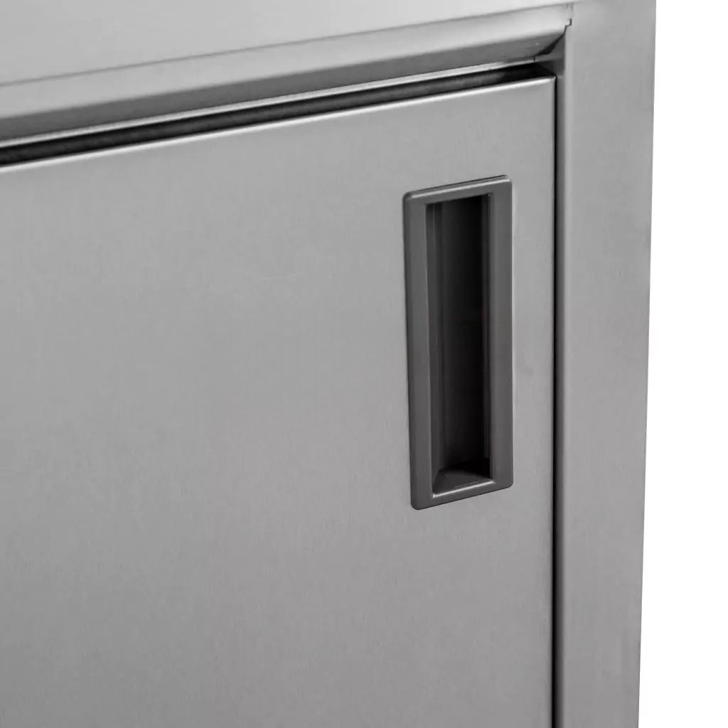 Stół gastronomiczny spawany z szafką Mega-M STSG150x60 stal nierdzewna MTP003215
