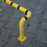 Barierka ochronna stalowa ocynkowana odbojnica liniowa pojedyncza długość 130 cm MTP003570