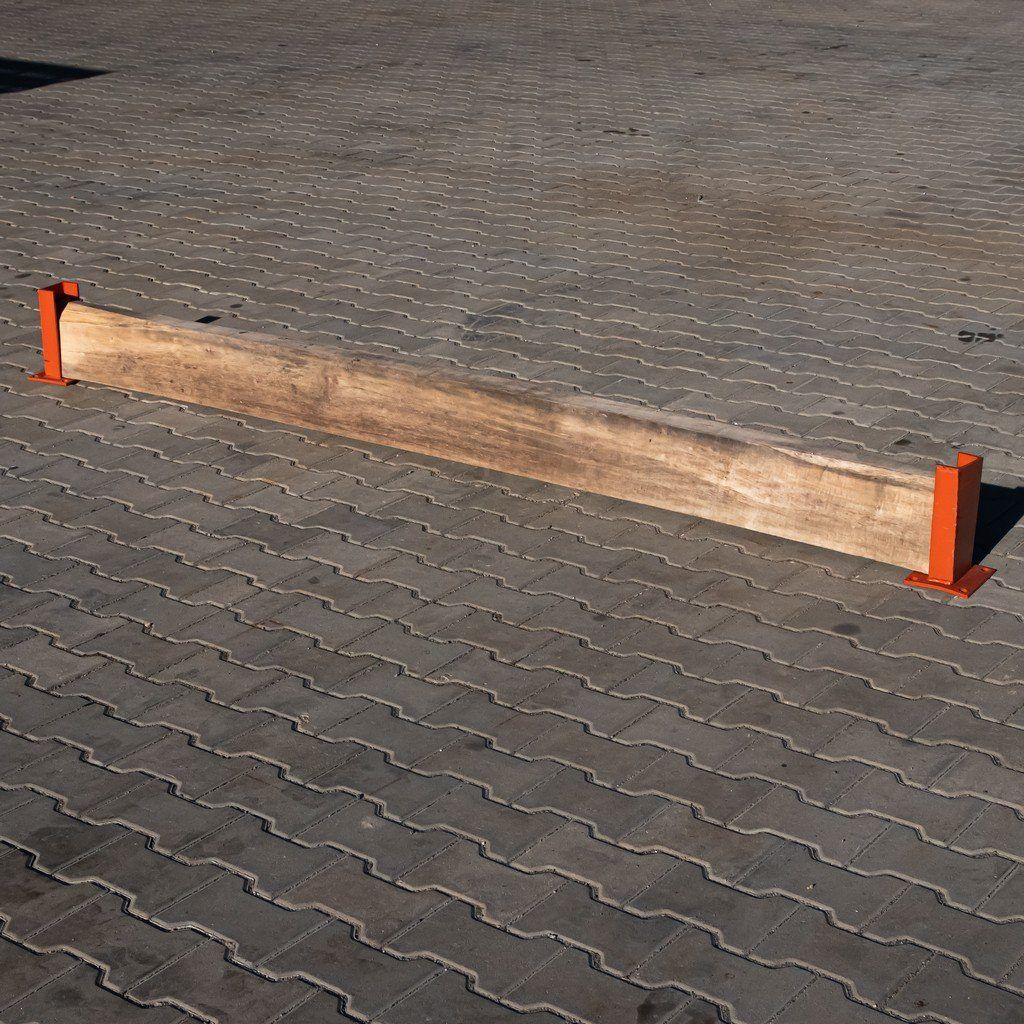 Osłona czołowa ramy regału, odbojnica czołowa długość 240 cm MPP000707
