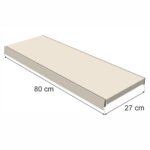 Zdjęcie produktu: Półka do regału MAGO G-27 cm L-80 cm kremowy