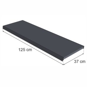 Zdjęcie produktu: Półka do regału MAGO G-37 cm L-125 cm grafit