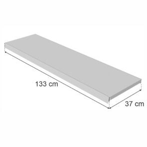 Zdjęcie produktu: Półka do regału MAGO G-37 cm L-133 cm jasny szary